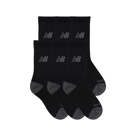Youth Active Crew Socks 6 Pack