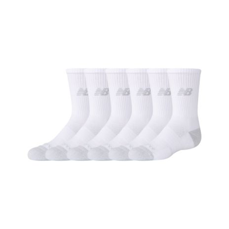 Youth Active Crew Socks 6 Pack