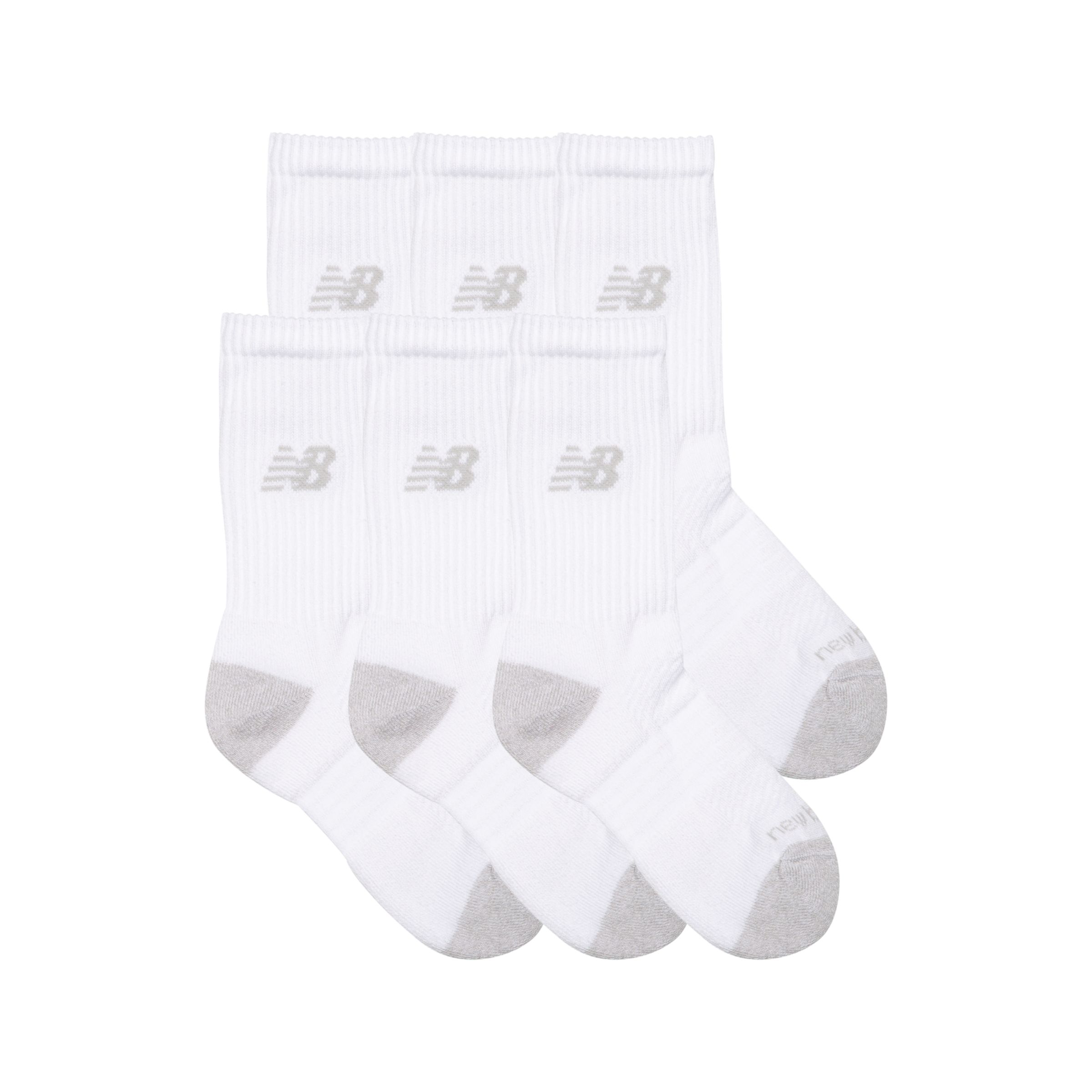 Youth Active Crew Socks 6 Pack