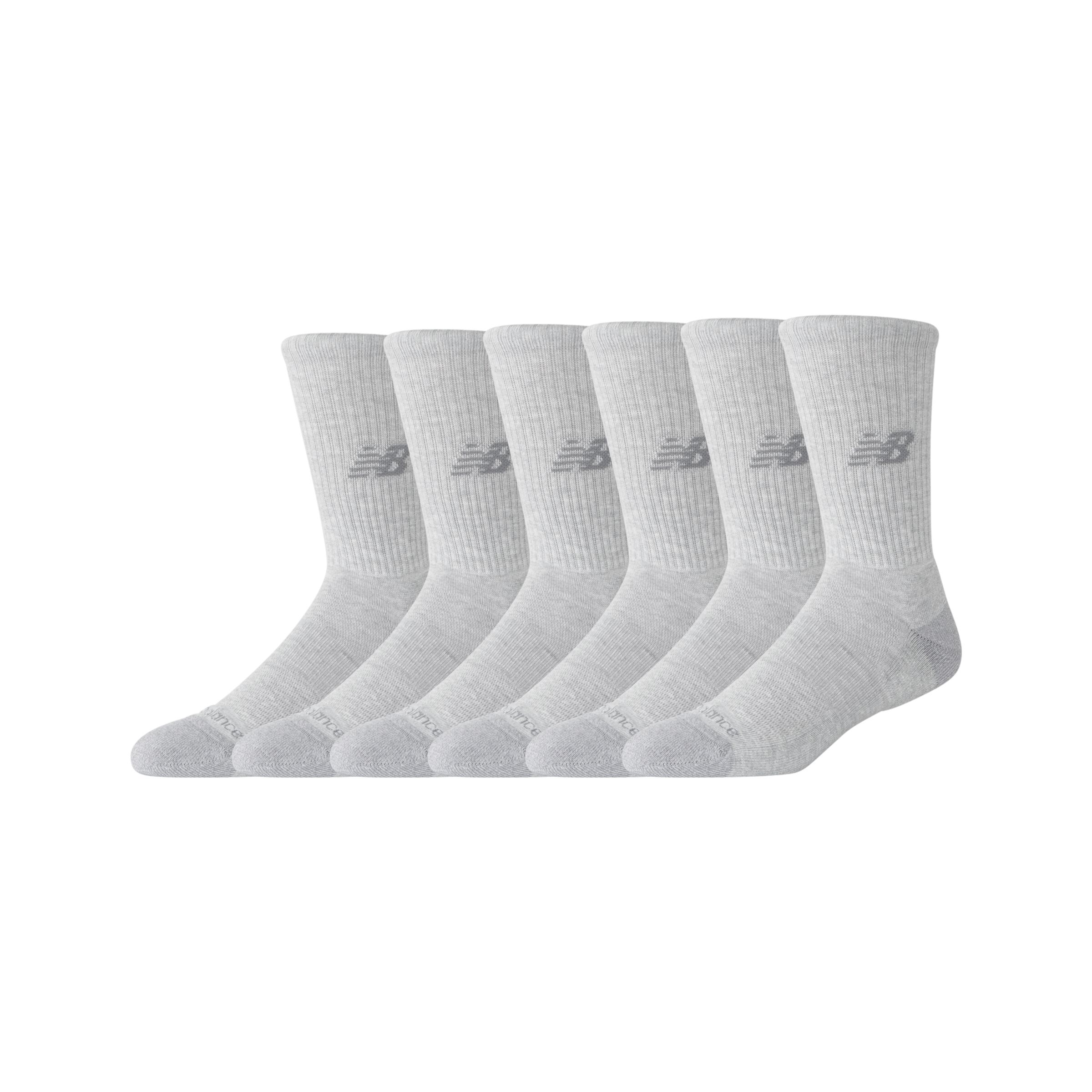 Active  Crew Socks 6 Pack