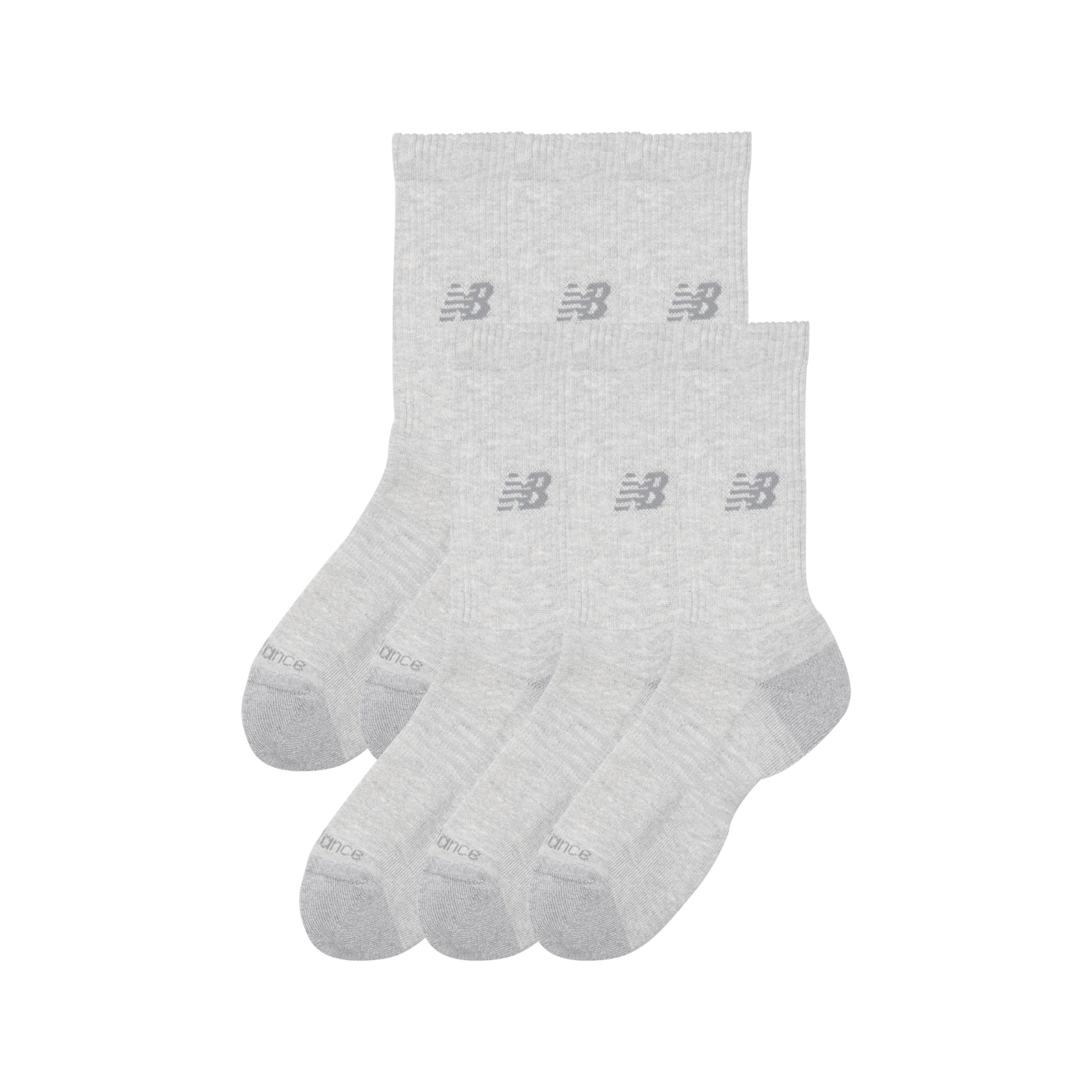Active  Crew Socks 6 Pack