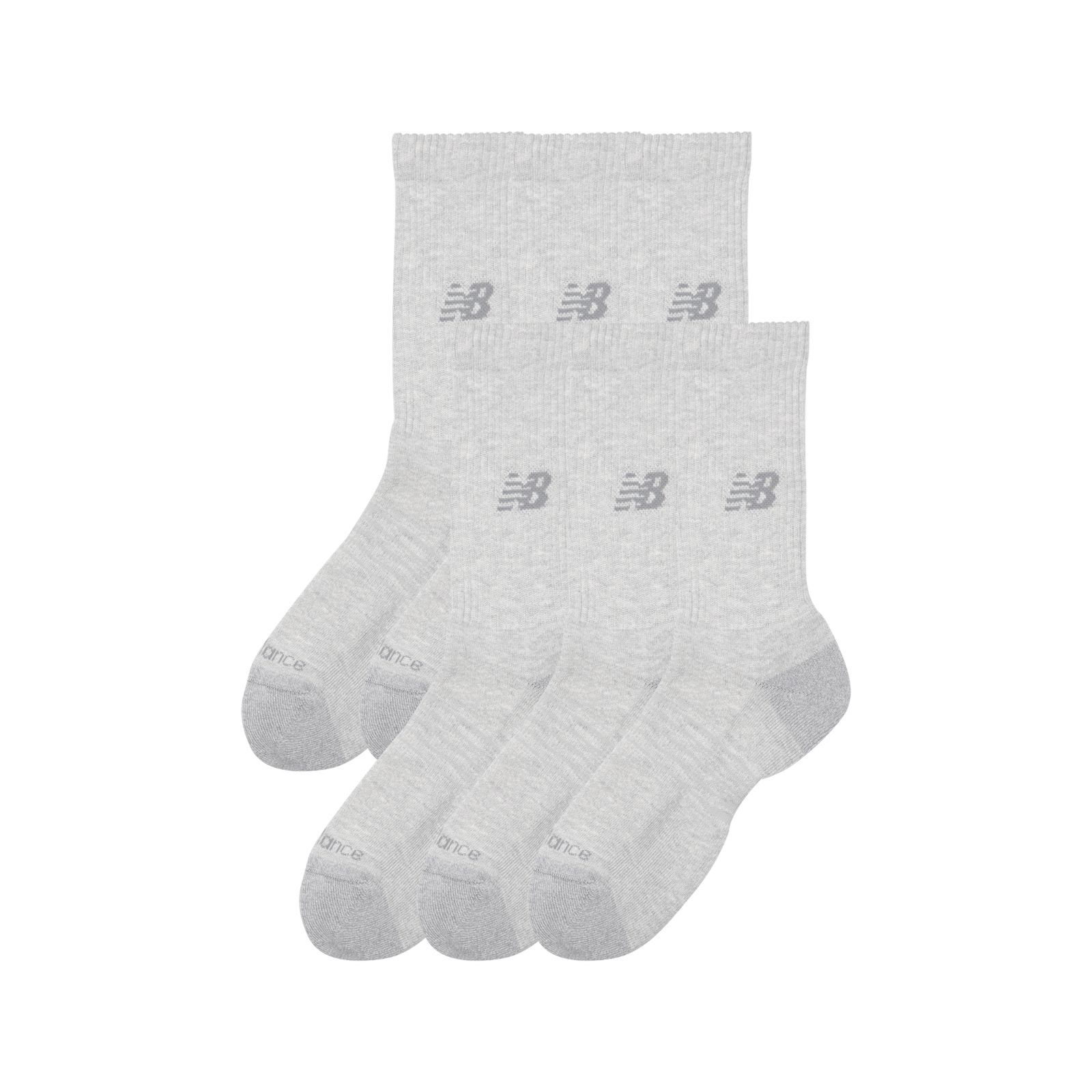Мужские носки New Balance Active Crew Socks 6 Pack — фото 2