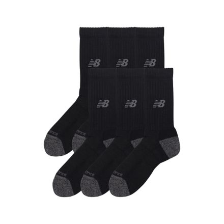 Active Crew Socks 6 Pack