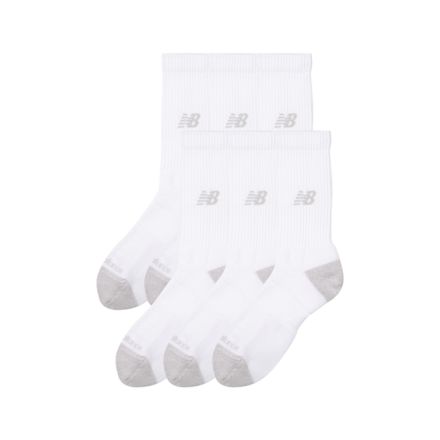 Active Crew Socks 6 Pack
