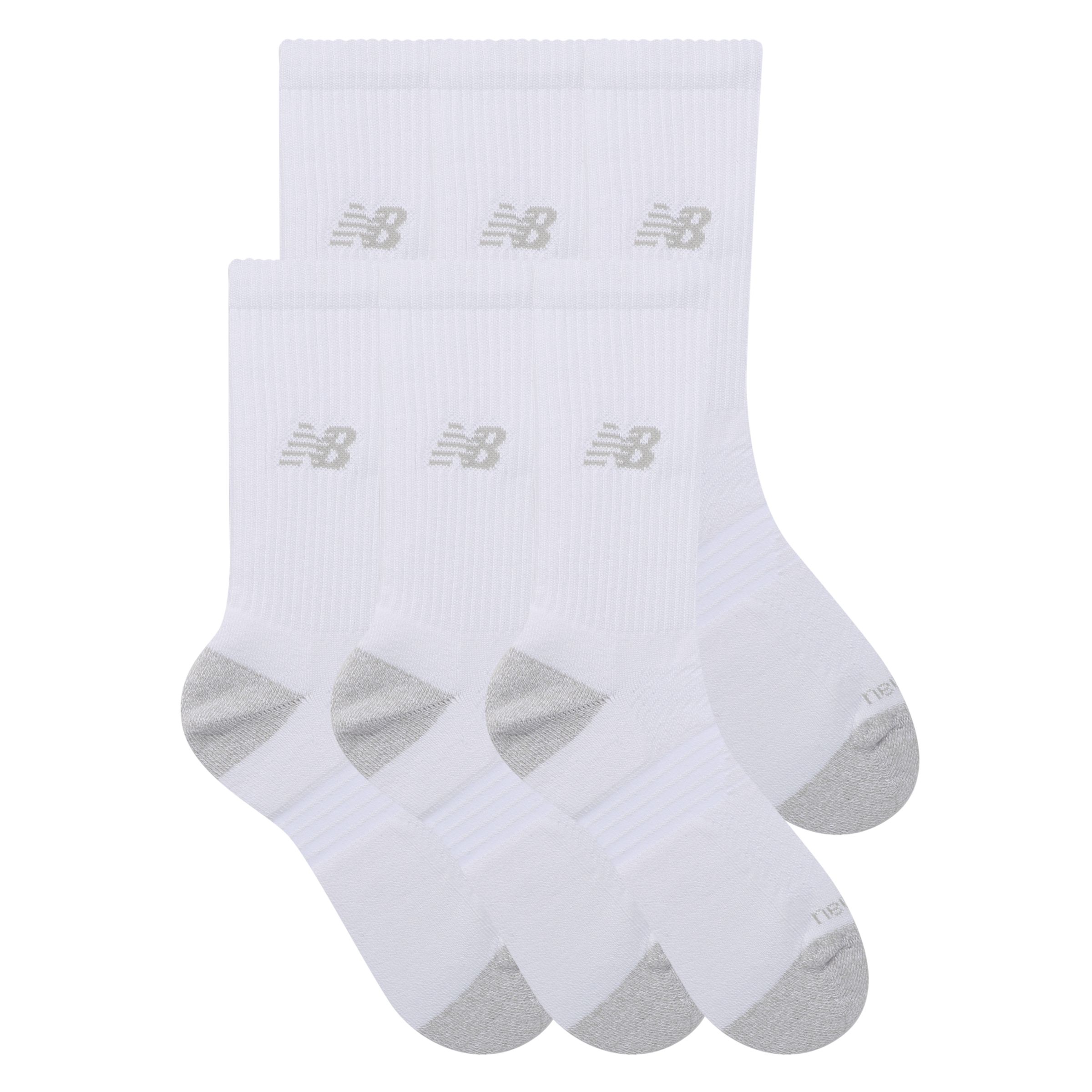 Active  Crew Socks 6 Pack