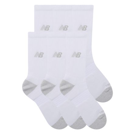 Active  Crew Socks 6 Pack