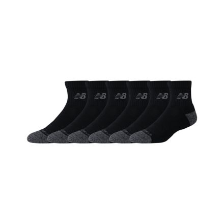 Active  Quarter Socks 6 Pack