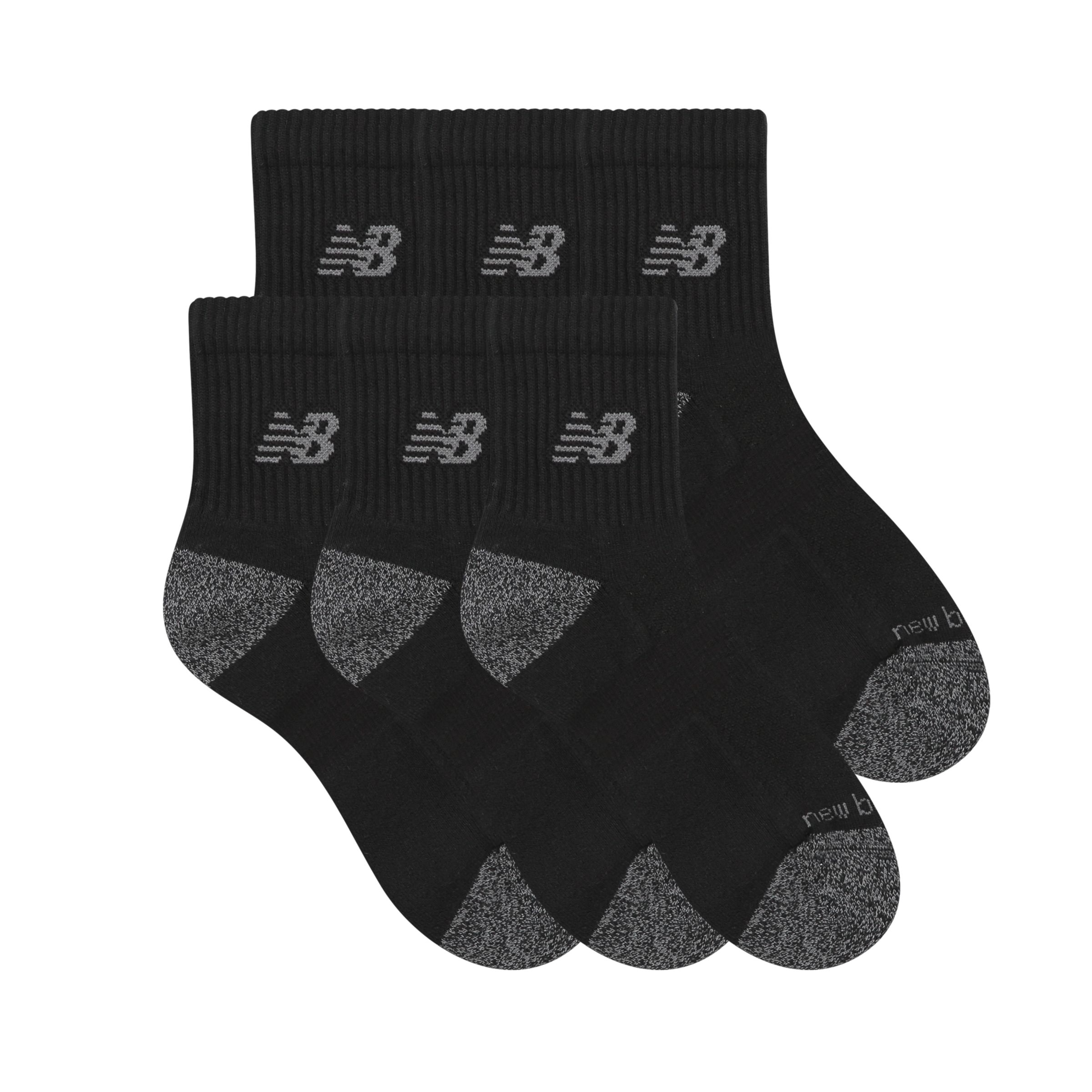 Chaussettes actives mi-mollet, paquet de 6