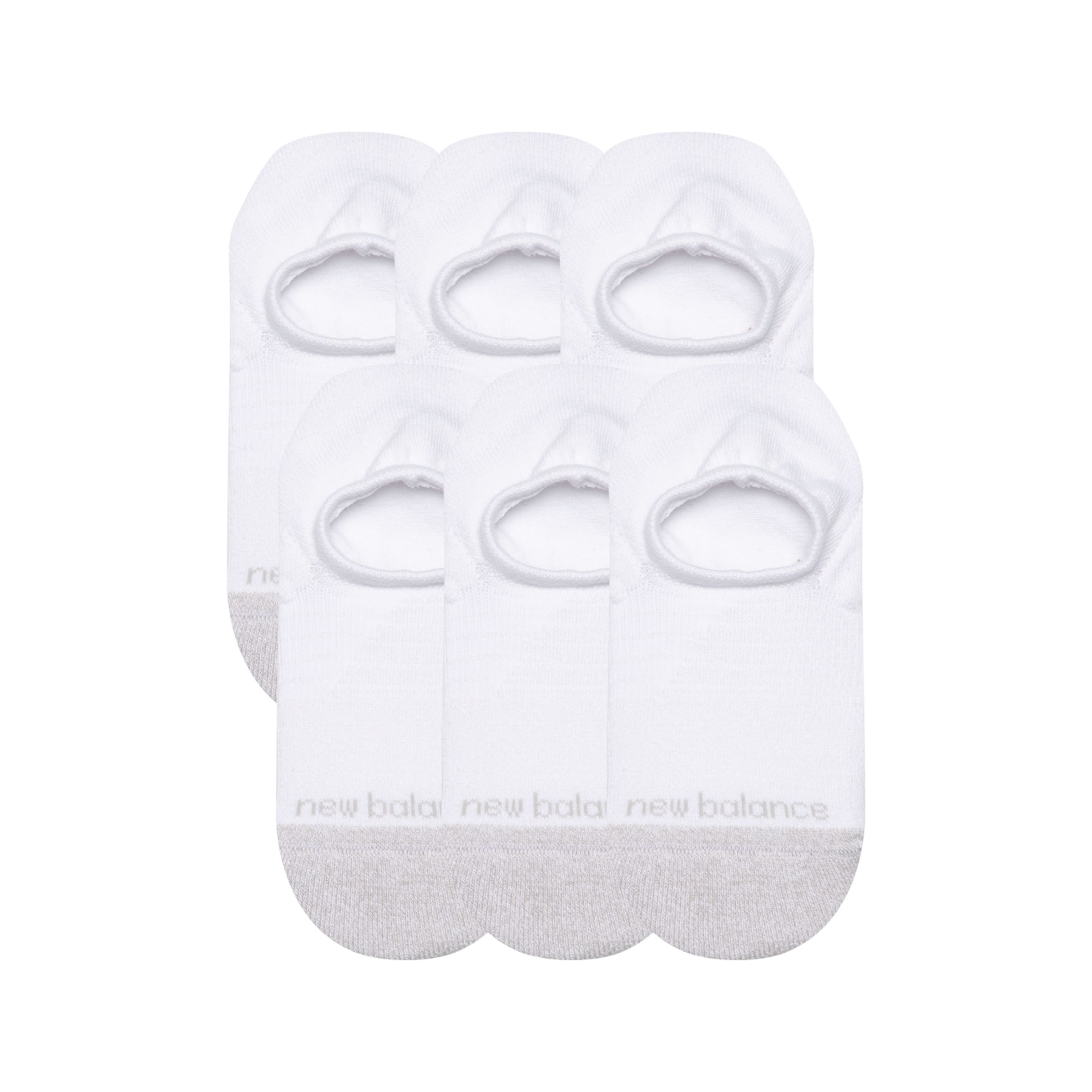 Active Invisible No Show Socks 6 Pack