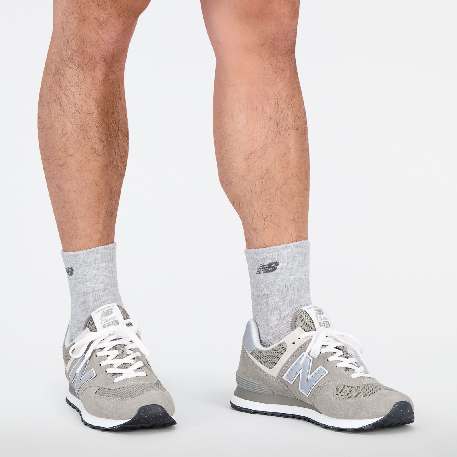 Мужские носки New Balance Coolmax Quarter Socks 2 Pack — фото 4