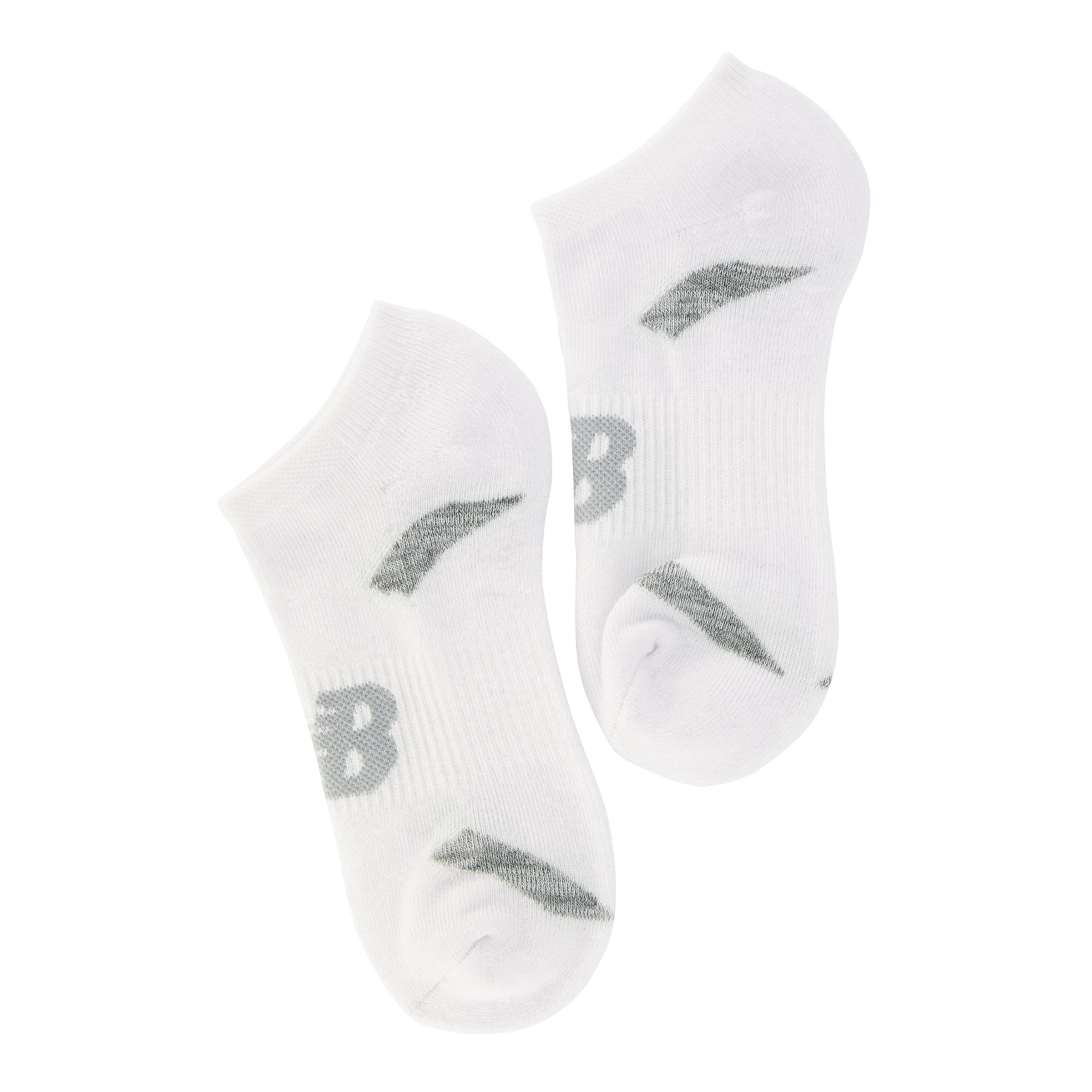 New Balance College Sport No Show Sock, LAS71223WT