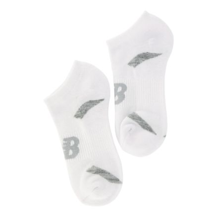 College Sport No Show Sock, WHITE, LAS71223WT