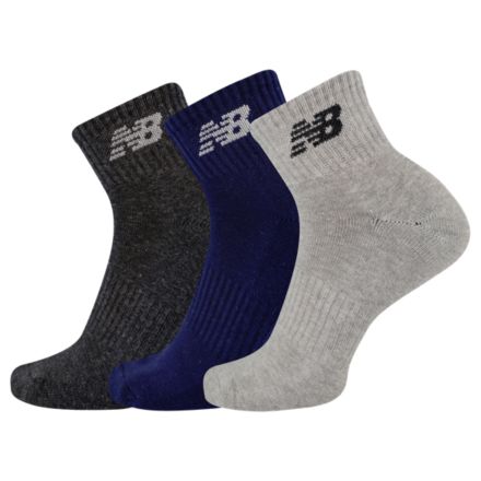 Polycotton Cushion Ankle Sock 3 Pair