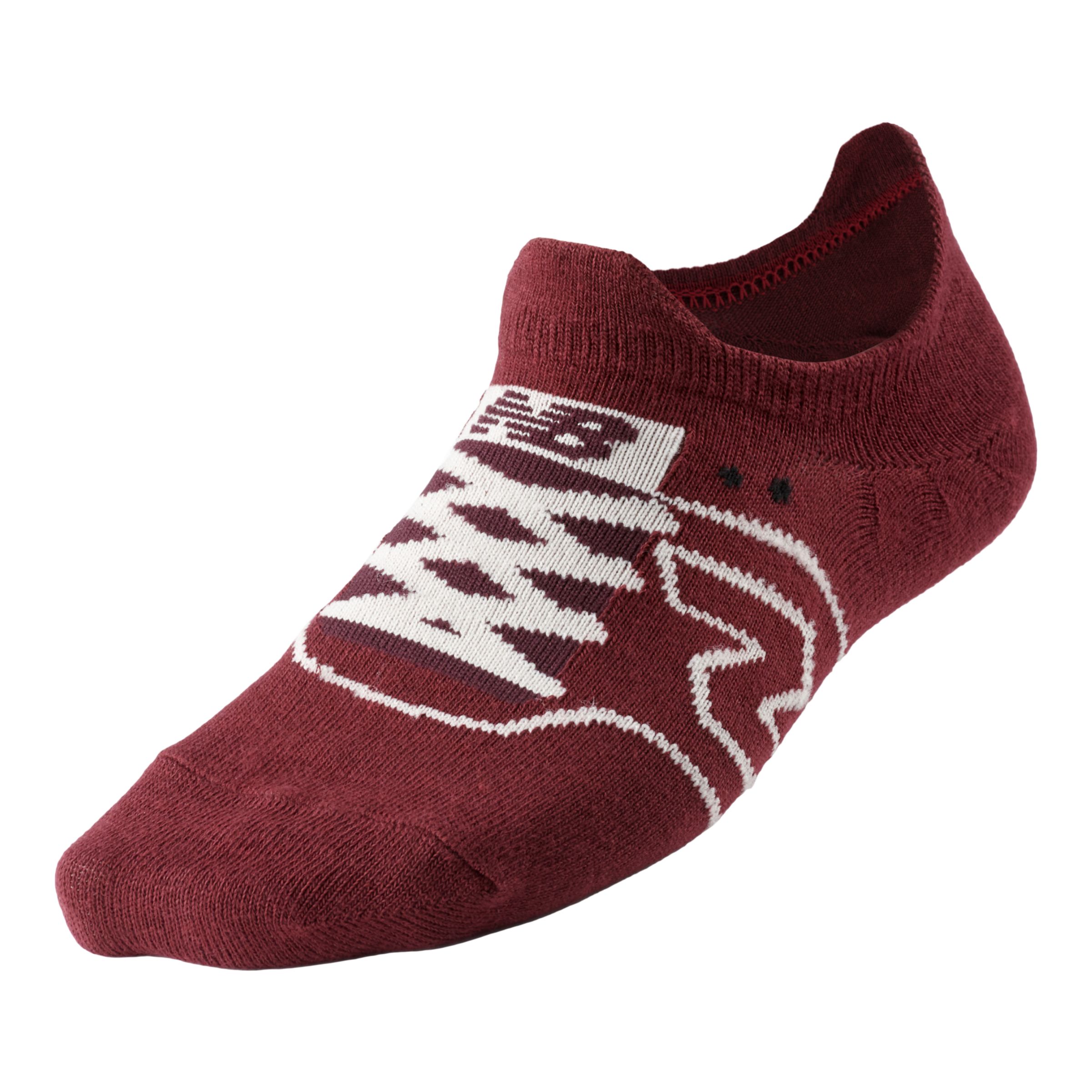 

New Balance Unisex Sneaker Fit No Show Sock 1 Pair Red - Red