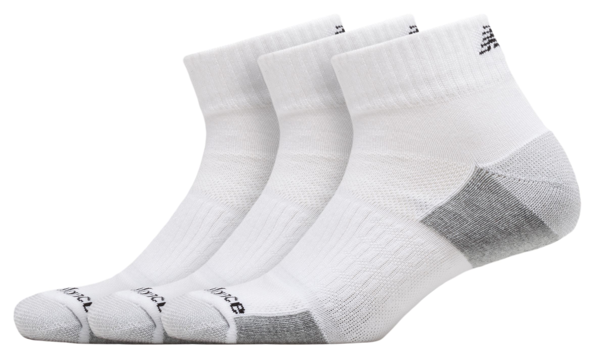 Essentials Cushioned Ankle Socks 3 Pack - New Balance