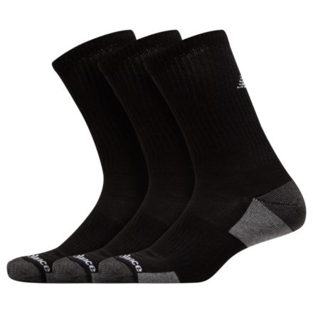 Essentials Cushioned Crew Socks 3 Pack