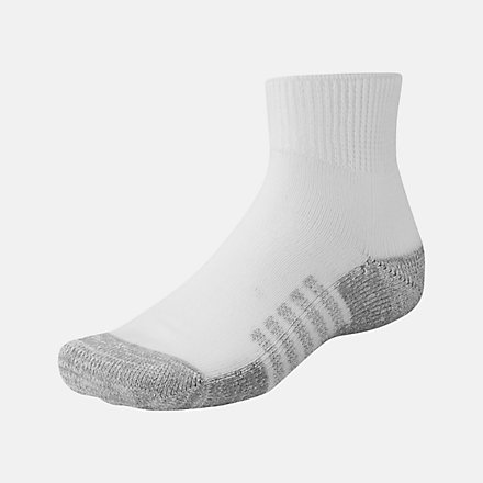 New Balance X-Wide Wellness Ankle Sock 1 Pair, LAS90231WT image number null