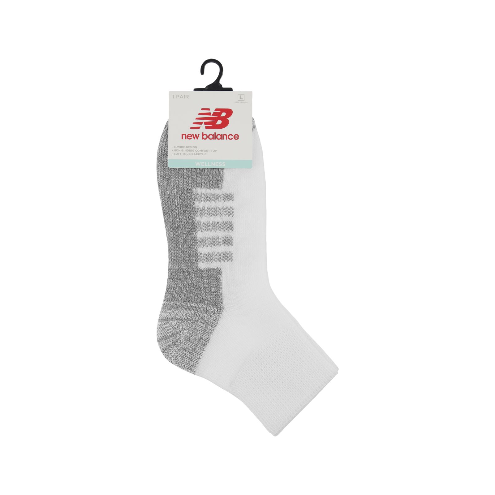 Мужские носки New Balance X-Wide Wellness Ankle Sock 1 Pair — фото 3