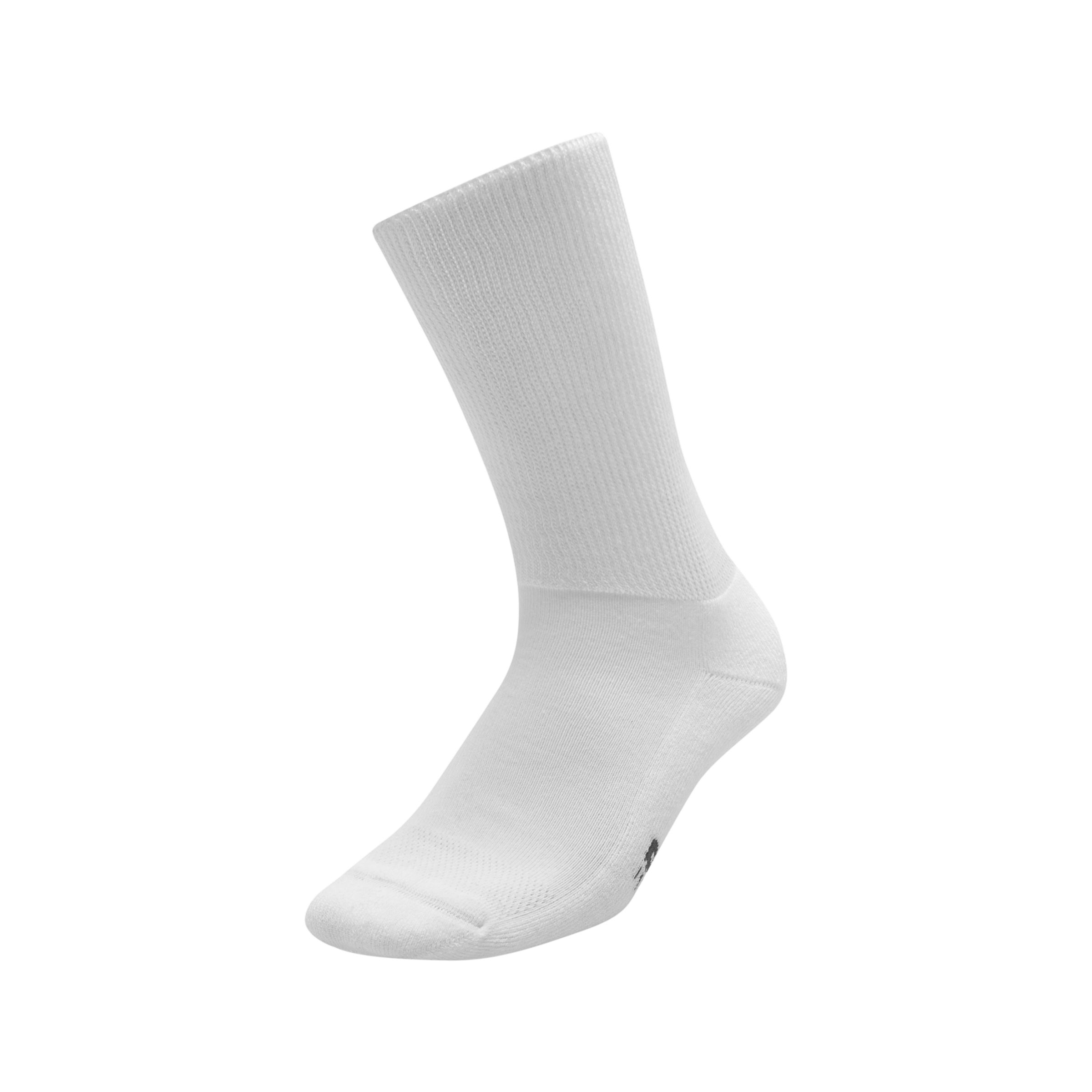 

New Balance Unisex Wellness Crew Sock 1 Pair White - White