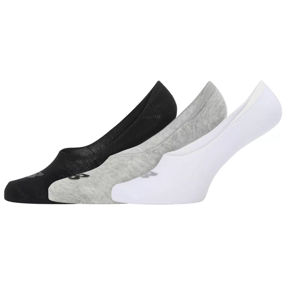 Unisex Performance Cotton Unseen Liner Socks 3 Pack Accessories - New  Balance