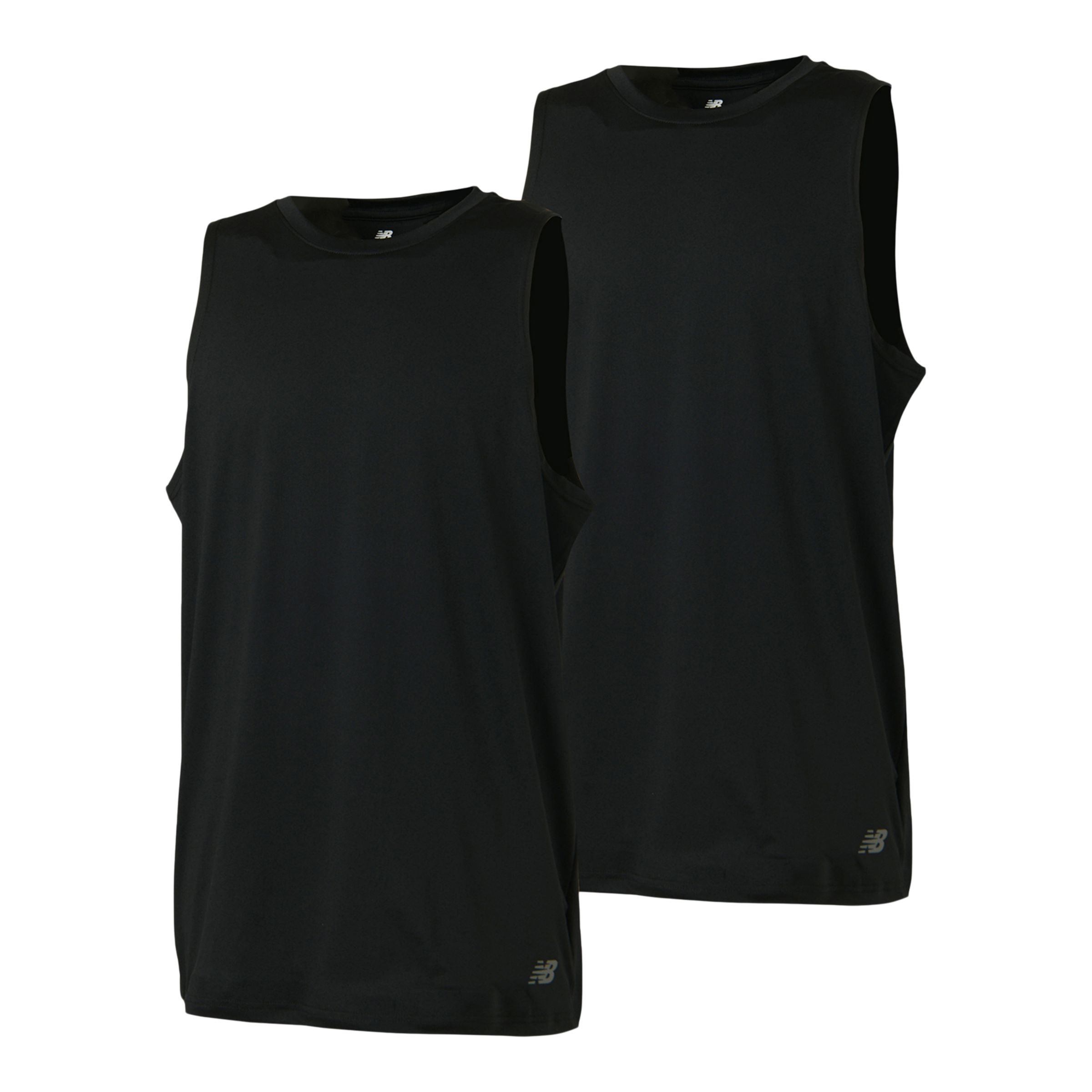 Mens Performance Sleeveless Undershirt 2 Pack
