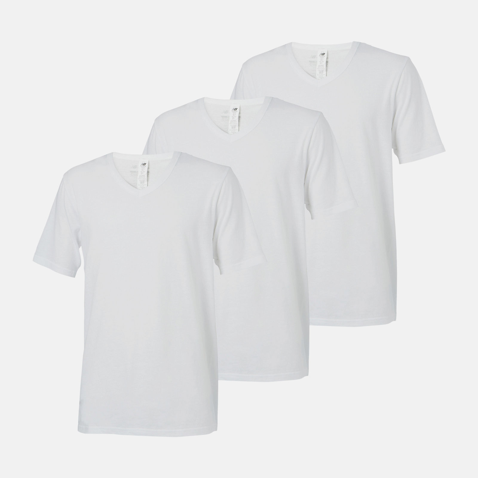 Mens Performance Cotton V Neck 3 Pack|ニューバランス公式 Mens Performance Cotton V Neck 3 Pack|ニューバランス公式