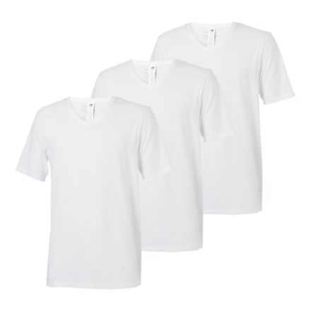 Mens Performance Cotton V Neck 3 Pack
