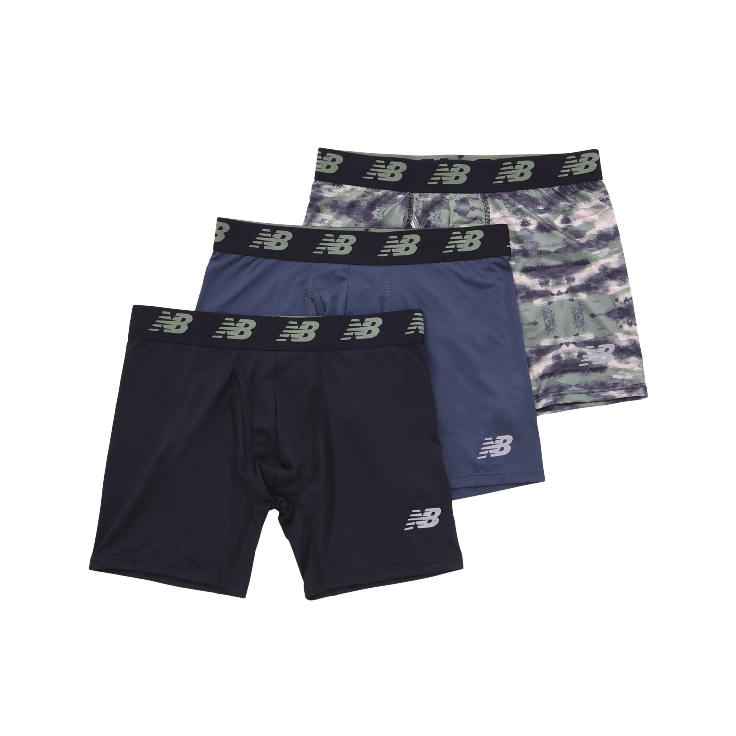 ��� Mens Premium 6 Inch Boxer Brief with Fly 3 Pack ���졼 �ѥ�� �������������