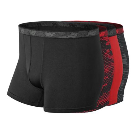 Boys Performance Boxer Brief 4 Pack, TEAM RED INLINE, LAU13003REP
