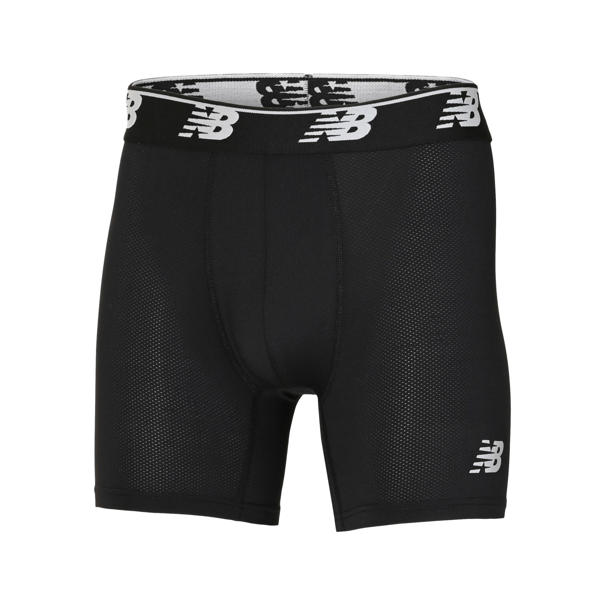 Mens Mesh 5 Inch Boxer Brief No Fly 3 Pack