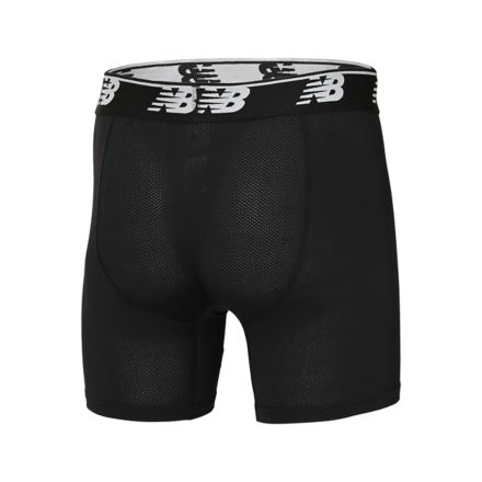 Mens Mesh 5 Inch Boxer Brief No Fly 3 Pack