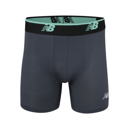 Mens Mesh 5 Inch Boxer Brief No Fly 3 Pack