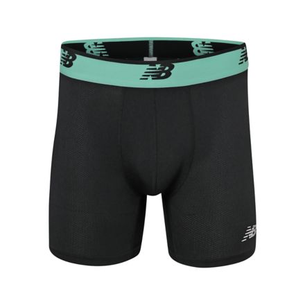 Mens Mesh 5 Inch Boxer Brief No Fly 3 Pack