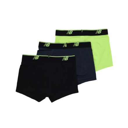 Mens Mesh 3 Inch Boxer Brief No Fly 3 Packs