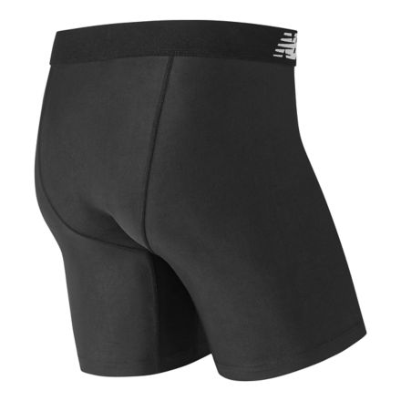  New Balance Men's 6 Boxer Brief Fly Front with Pouch