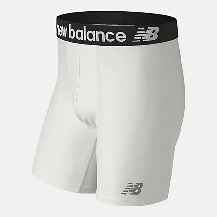 New Balance Mens 6 Inch Ultra  Boxer Brief, LAU13103WT image number null
