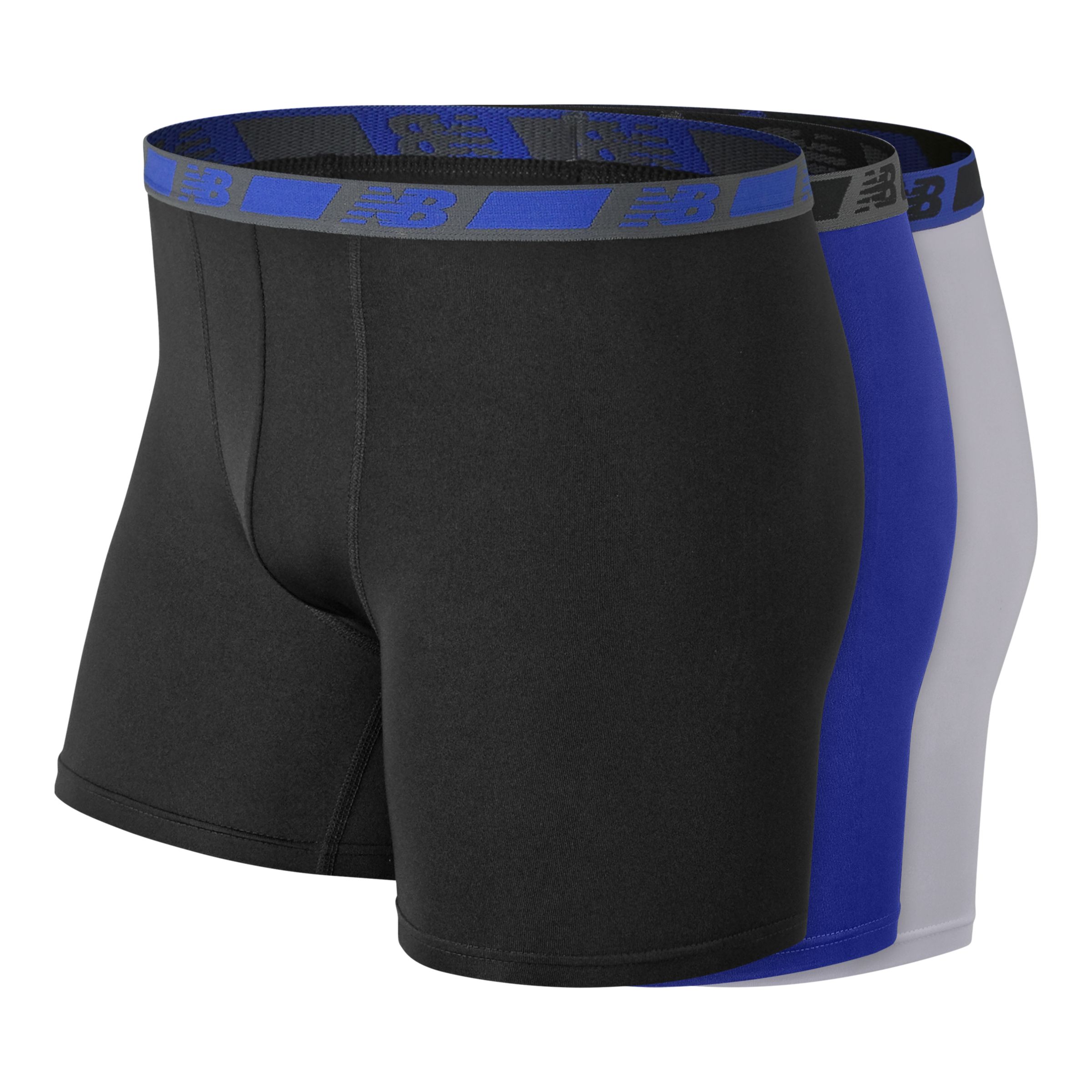 

New Balance Kids' Boys Sport Brief 3 Pack Blue - Blue