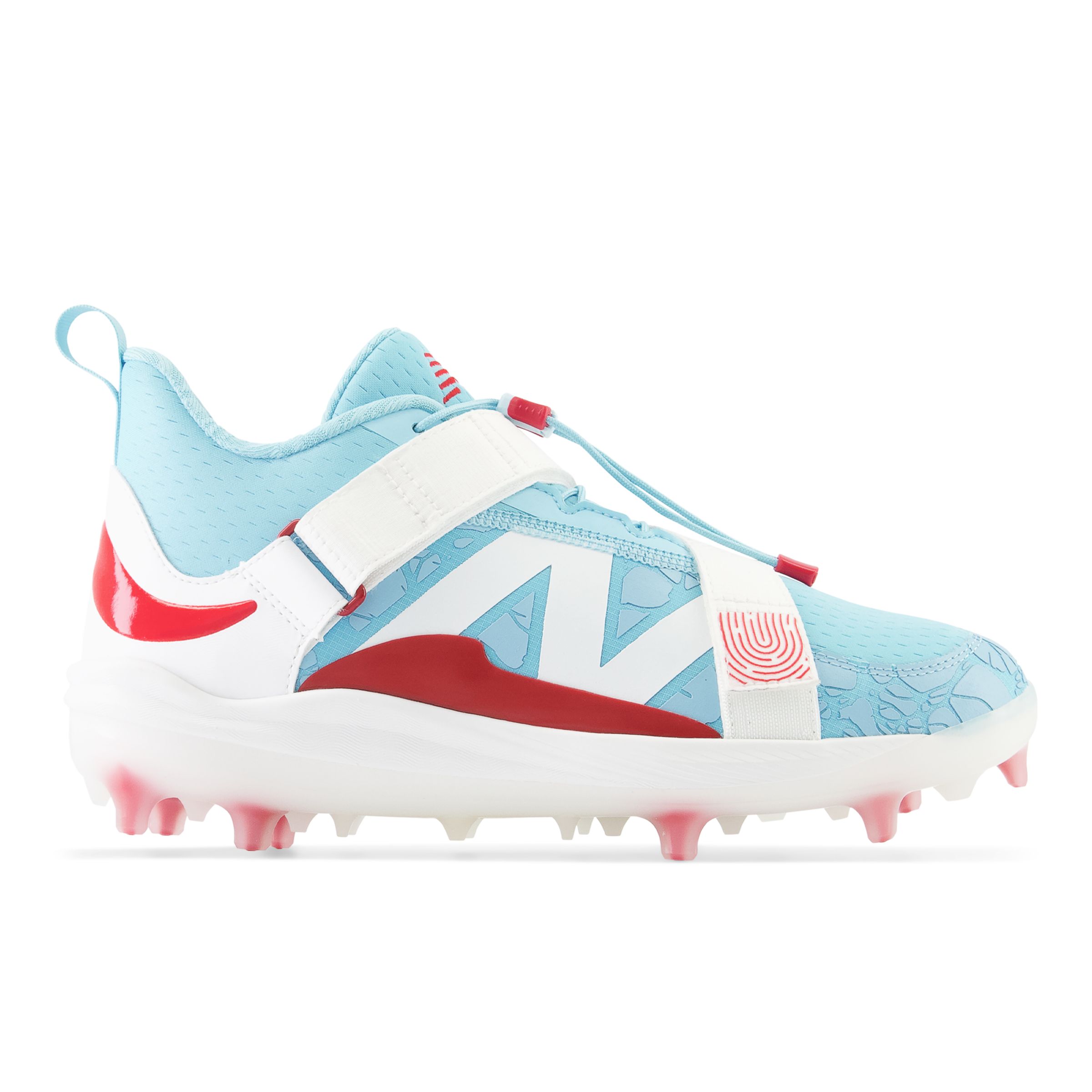 New Balance Unisex FuelCell Lindor 2 Comp Vintage Puerto Rico - Blue/Red/White - LLINDPR2