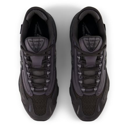 New Balance 1000 スエード＆メッシュ BLACK U 1000 Metal Mesh Chaussures de loisirs dark ice wine