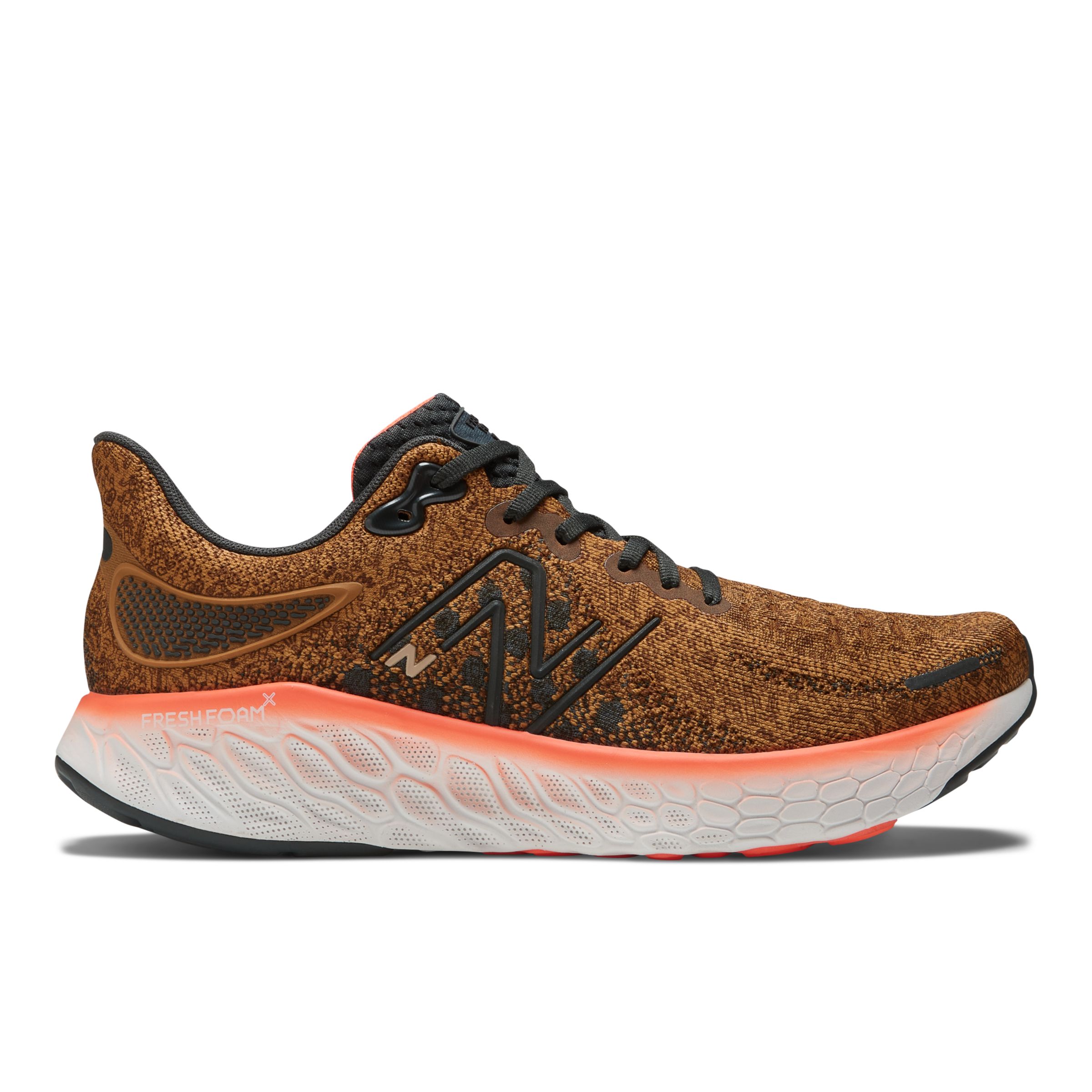 

New Balance Men's Fresh Foam X 1080v12 Find Your Start Brown/Orange/Grey - Brown/Orange/Grey