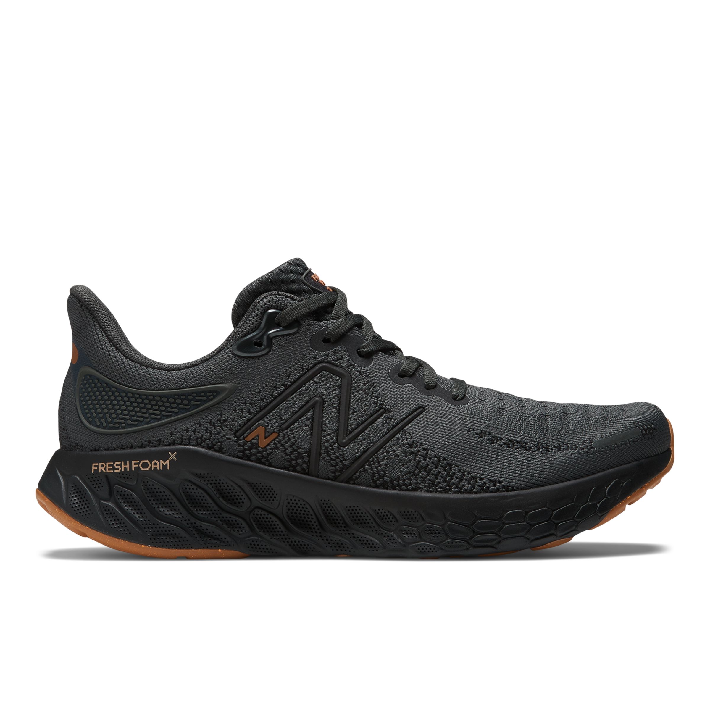 

New Balance Men's Fresh Foam X 1080v12 Lounge Around Grey/Black/Brown - Grey/Black/Brown