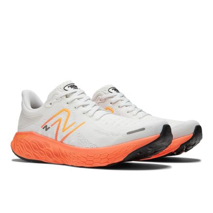 Fresh Foam X 1080v12, White with Neon Dragonfly with Hot Marigold, M108012O