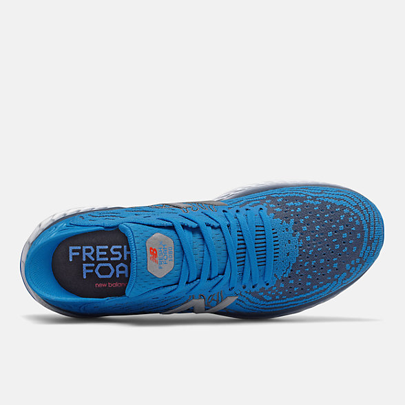 NB Fresh Foam 1080v10, M1080B10, Vision Blue with Vintage Indigo & Grey