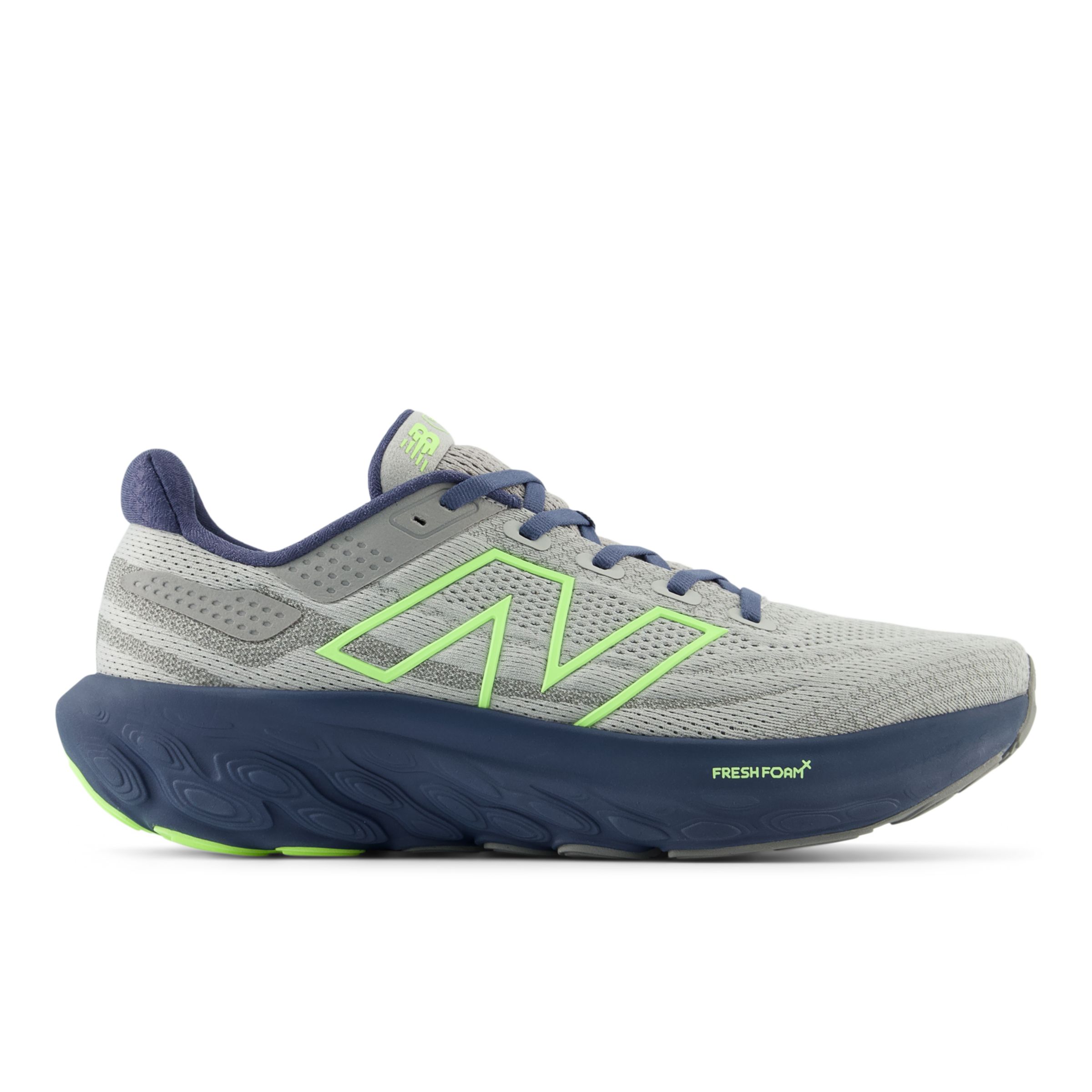 

New Balance Men's Fresh Foam X 1080v13 Grey/Blue/Green - Grey/Blue/Green