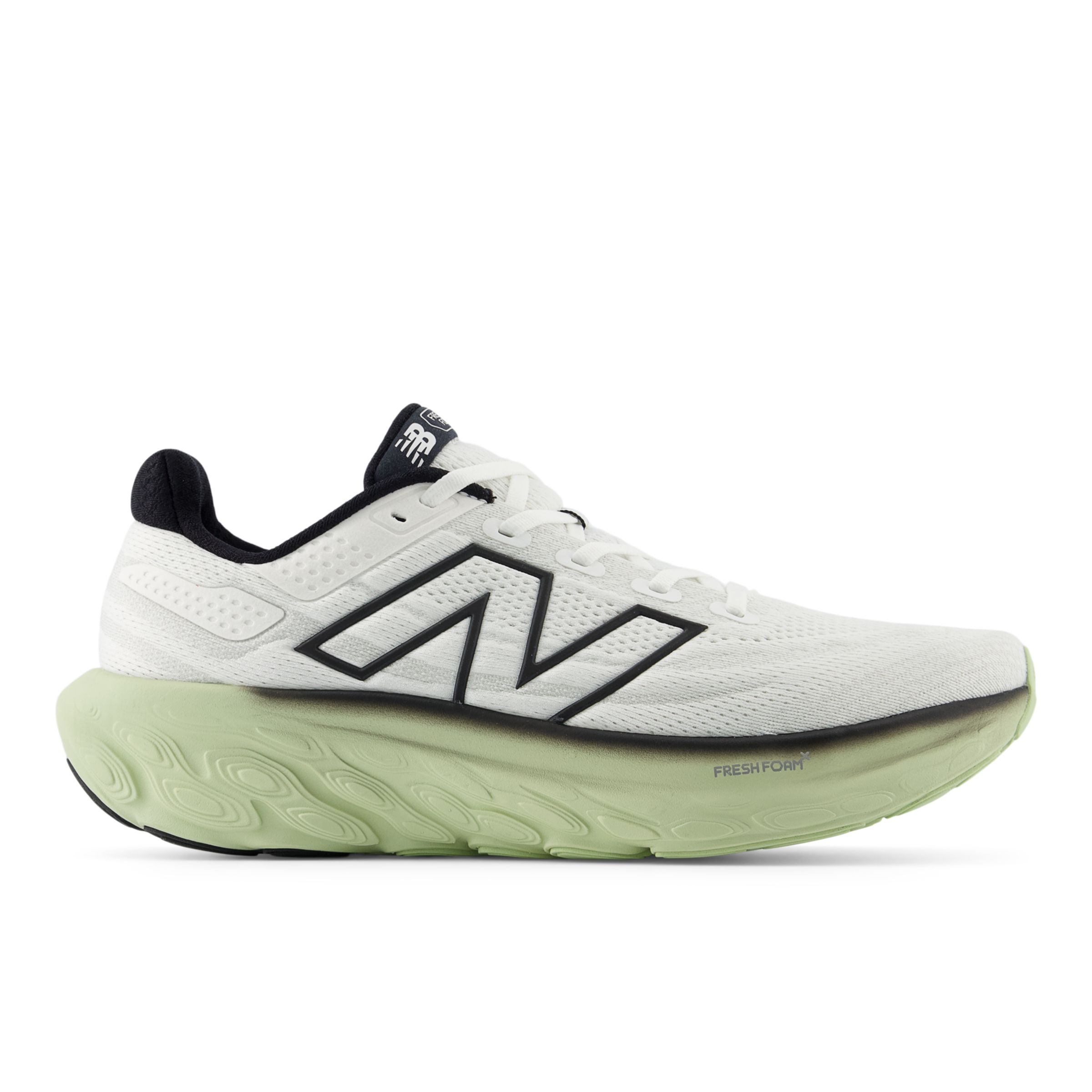 뉴발란스 New Balance Fresh Foam X 1080v13,White with Lichen Green