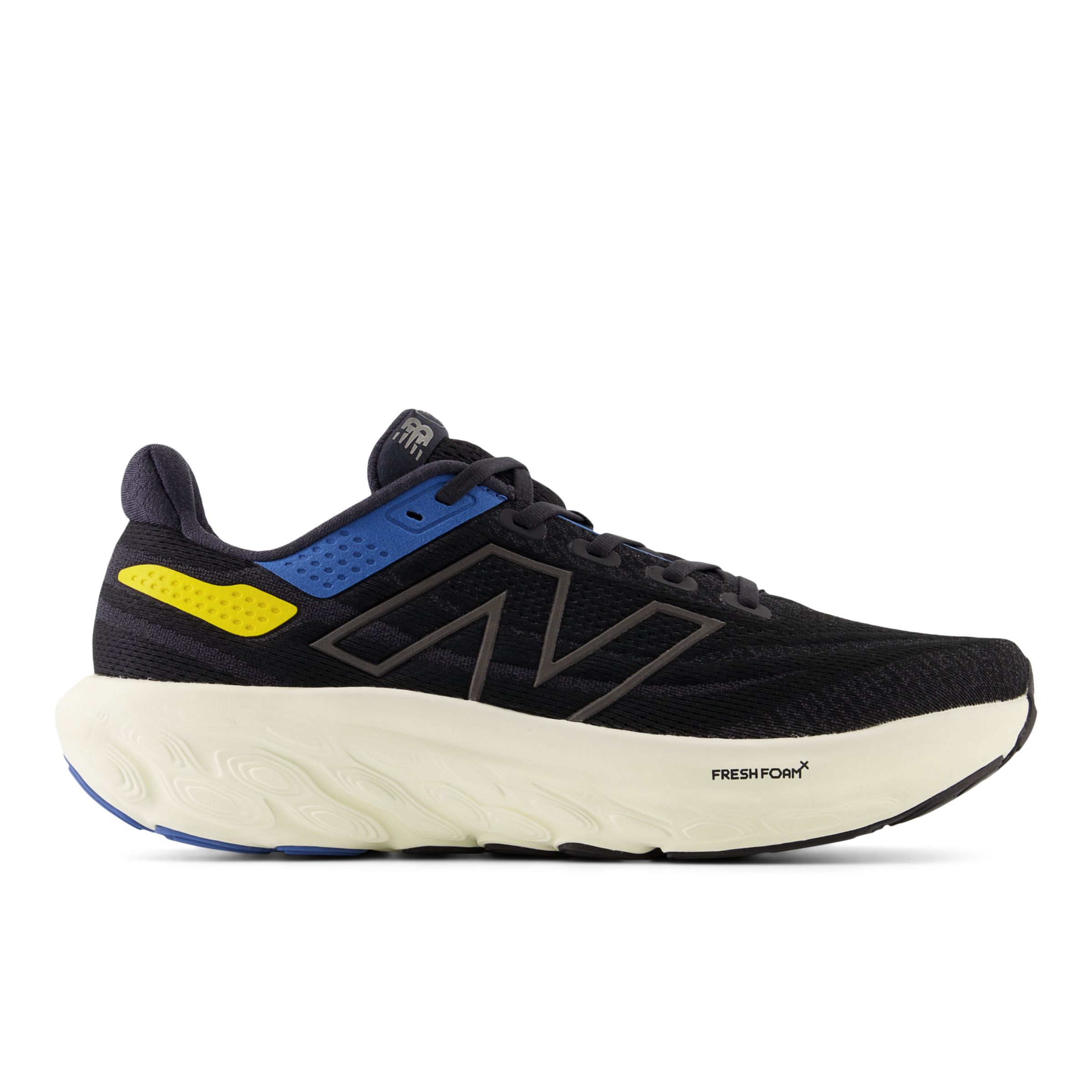 

New Balance Men's Fresh Foam X 1080v13 Black/Blue/Orange - Black/Blue/Orange