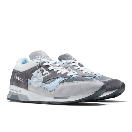 BEAMS x Paperboy x New Balance MADE in UK 1500, Cool Gray with Starlight Blue with White, M1500BMS