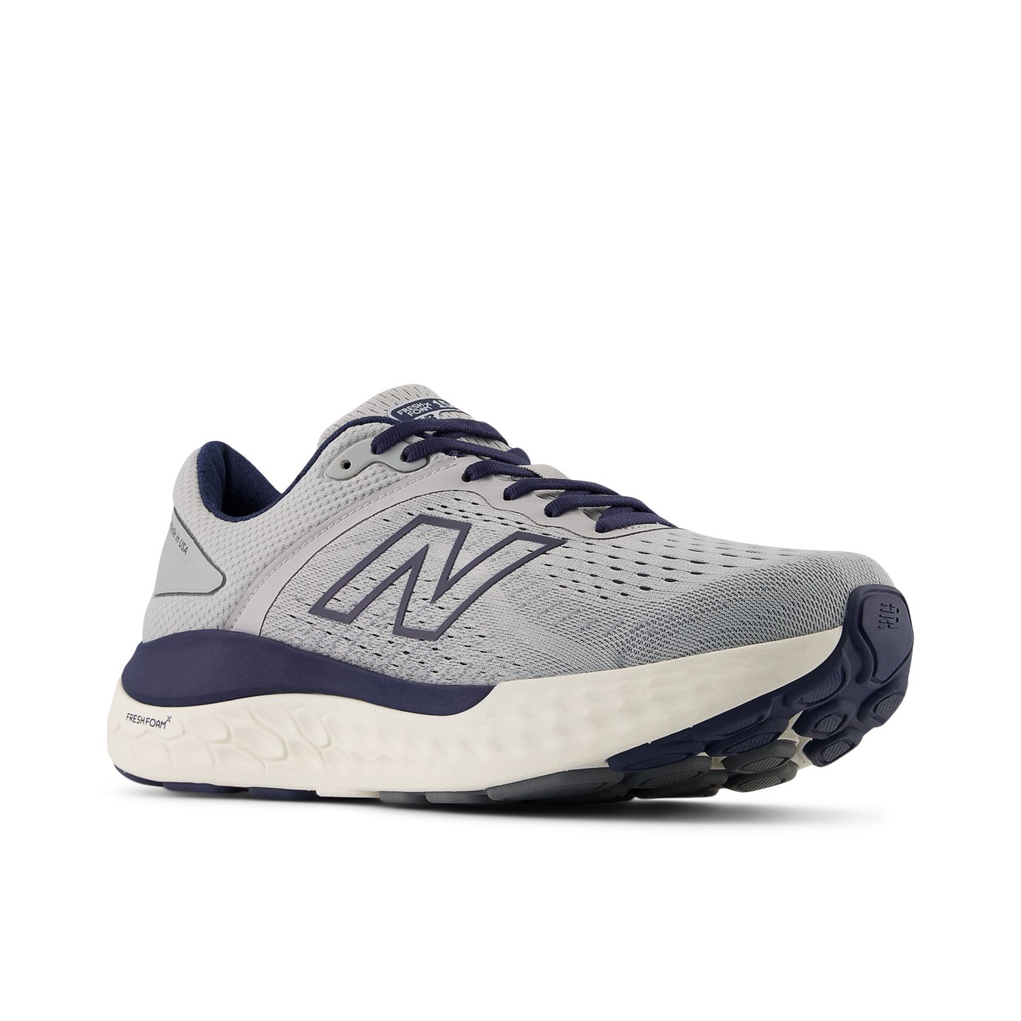 Мужские кроссовки New Balance Fresh Foam X 1540 v4 Made in USA, цвет: Серый / Тёмно-синий — фото 2