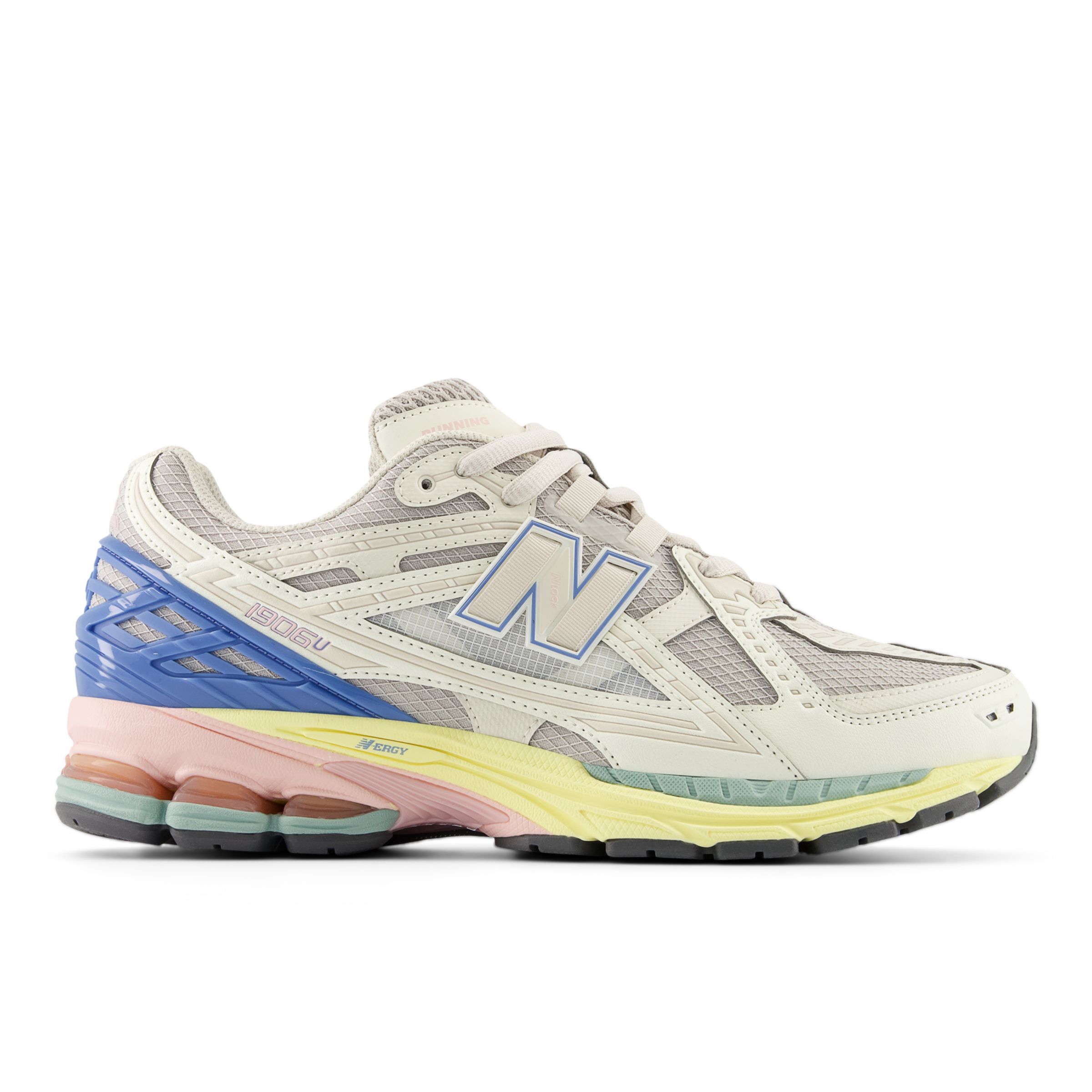 

New Balance Unisex 1906 Utility Beige/Blue/Pink - Beige/Blue/Pink