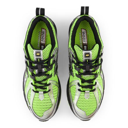 Lime green new balance shop